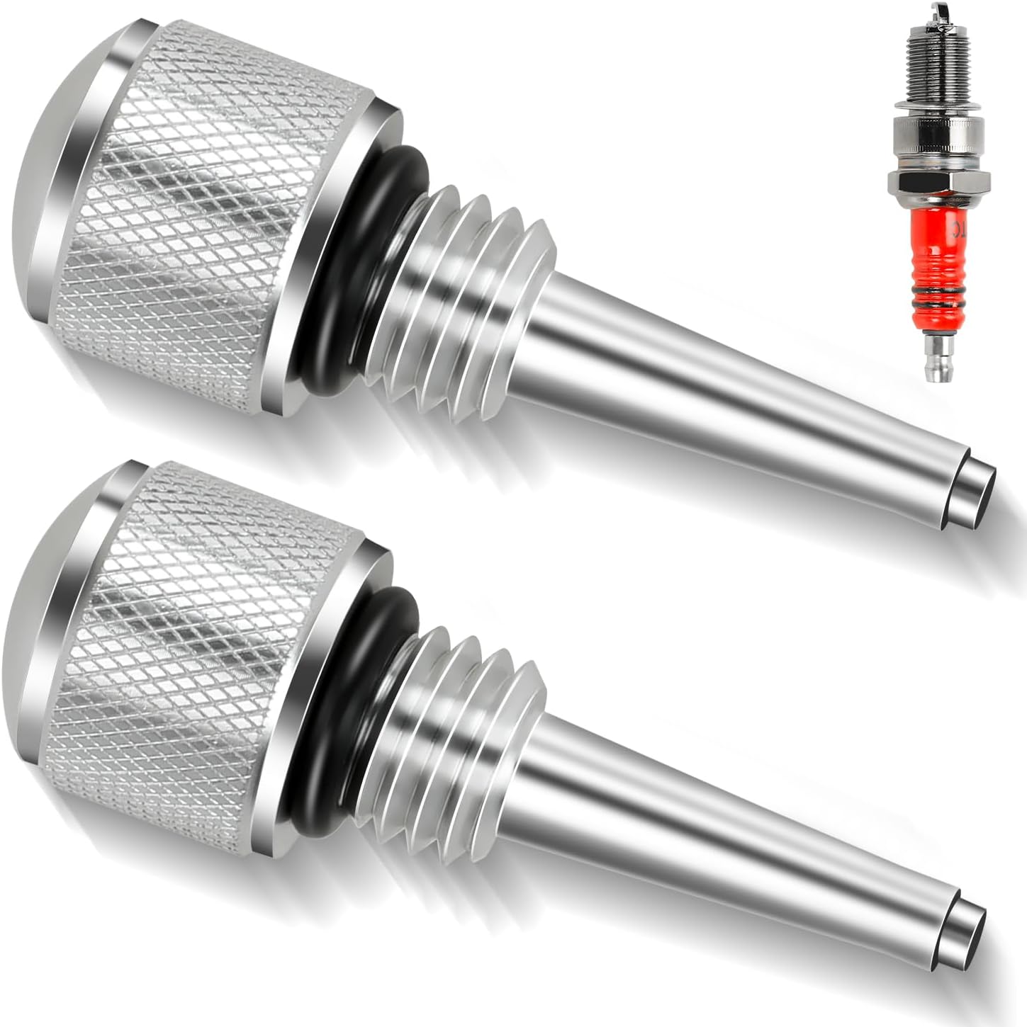 Magnetic Oil Dipstick 55201 Compatible with Predator 212cc 196cc Coleman CT200U CT200U-EX BT200X Mini Bike Westing-House Inverter Generator GX160 GX200 Engine Replacement Parts 2PCS Magnetic Oil Dipstick 55201 Compatible with Predator 212cc 196cc Coleman CT200U CT200U-EX BT200X Mini Bike Westing-House Inverter Generator GX160 GX200 Engine Replacement Parts 2PCS
