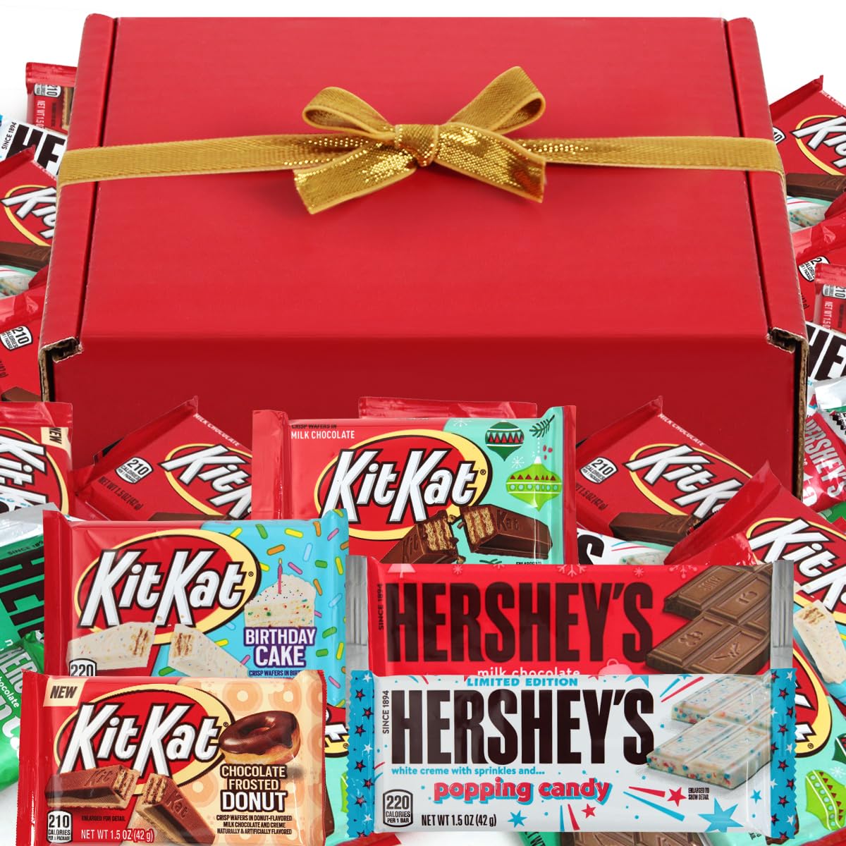 Chocolate Gift Box, 24 Irresistible Assorted Chocolate Bars, Perfect Candy Boxes for Any Special Occasion, Ideal Chocolate Gift Basket for Celebrating Love