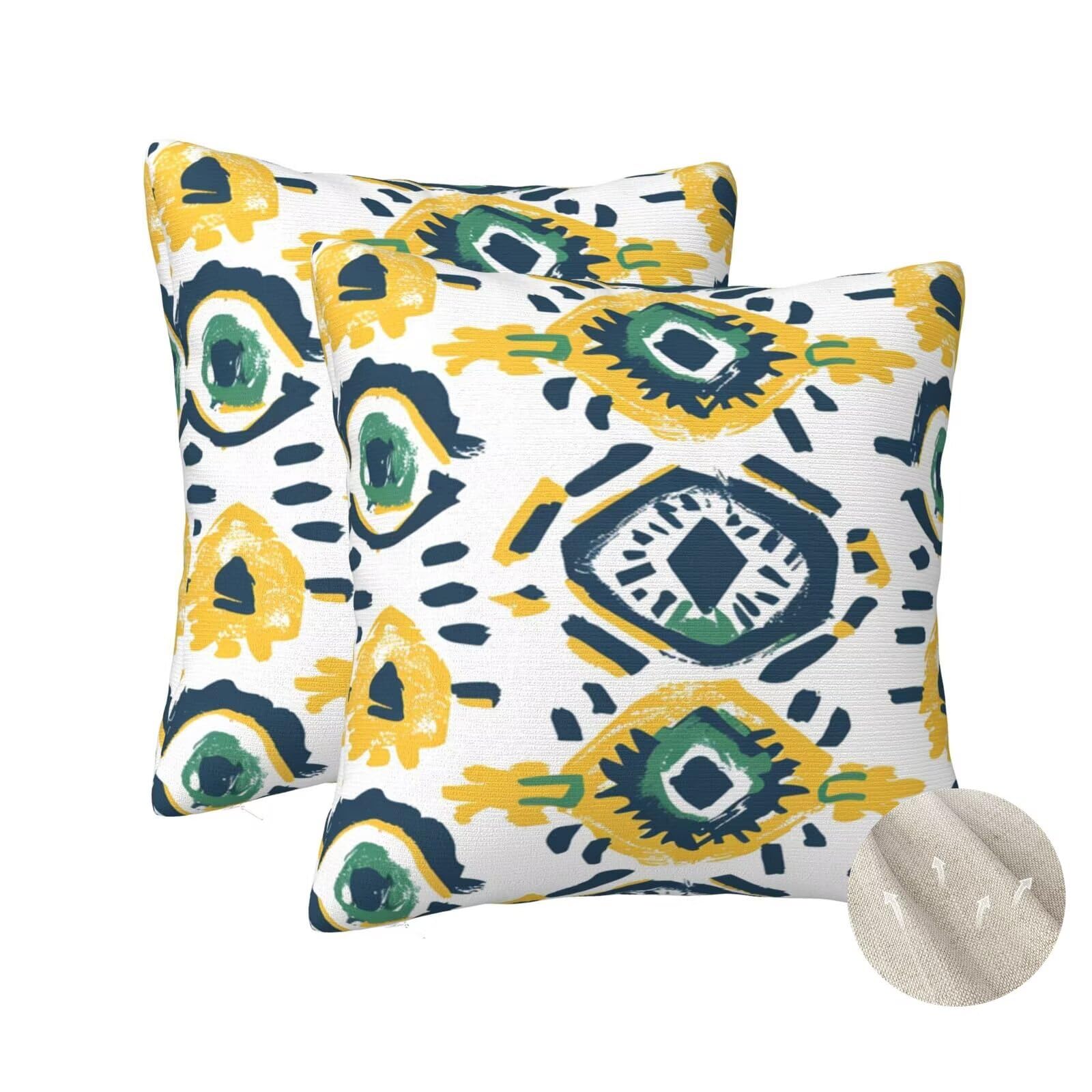 Housses de coussin des pays nordiques 70x70 pour un canapé chaleureux et cocooning au salon