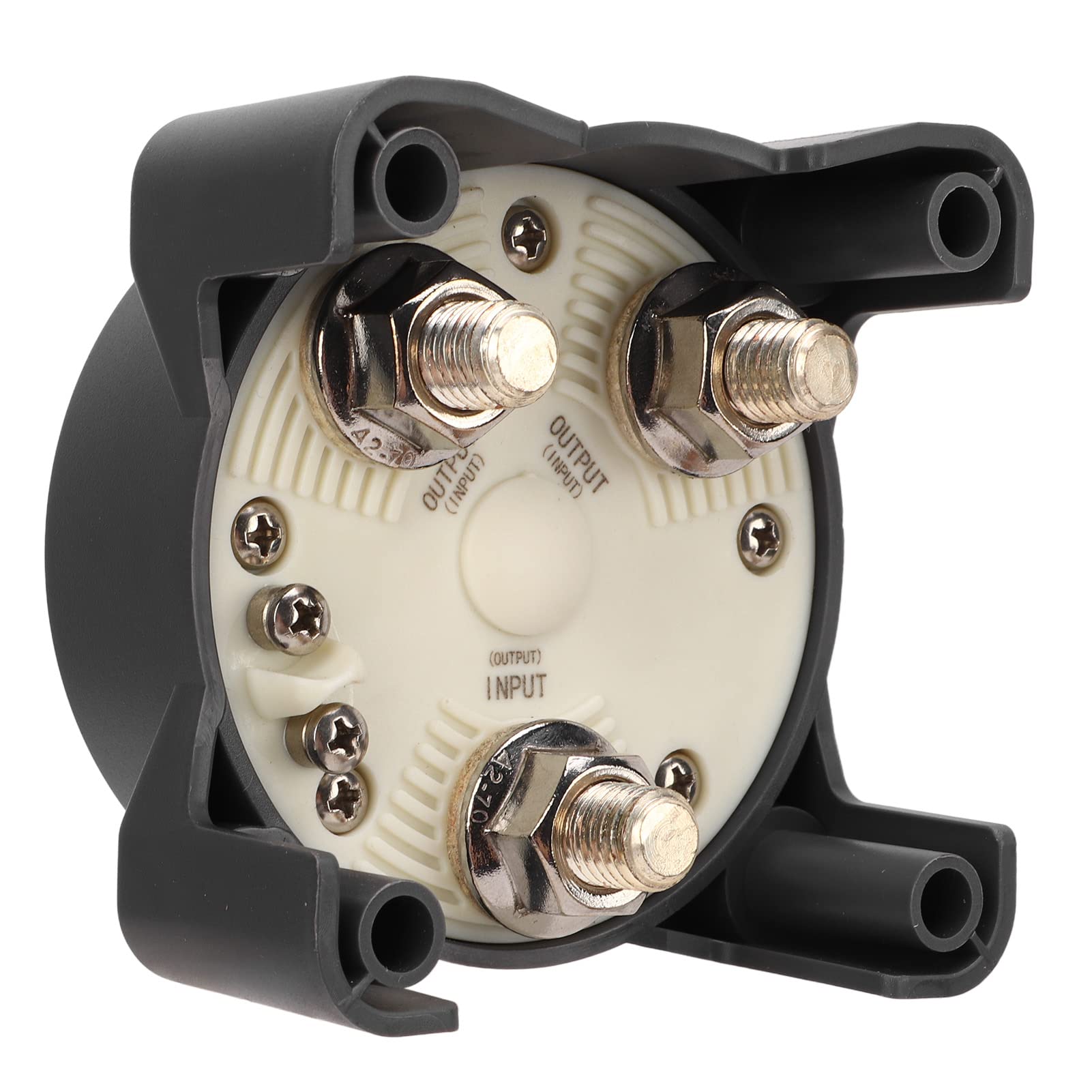Interruttore Batteria Principale 600A, Isolatore di Disconnessione Interruttore Principale Impermeabile per Impieghi Gravosi IP66, Circuito Singolo Durevole ON OFF per Autoveicoli, Camper e Barche