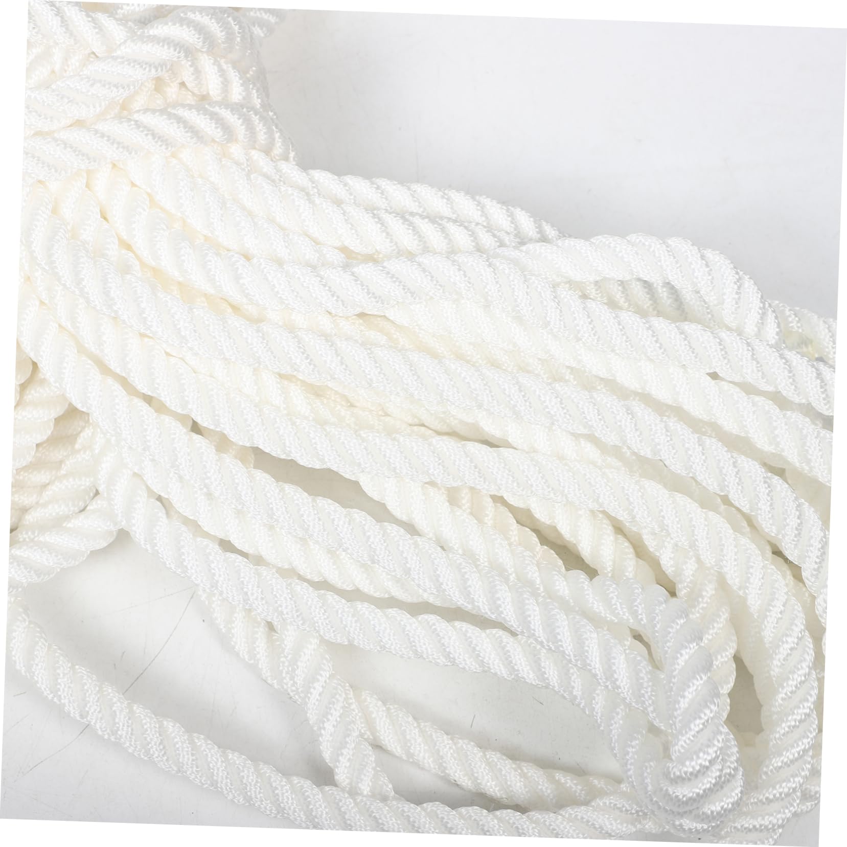 BESPORTBLE Nylon-bootsseil Weißes Nylonseil Zum Anlegen Und Festmachen Von Booten Geflochtene Marinequalität Bootsanlegeleine Nylonkabel Für Boote