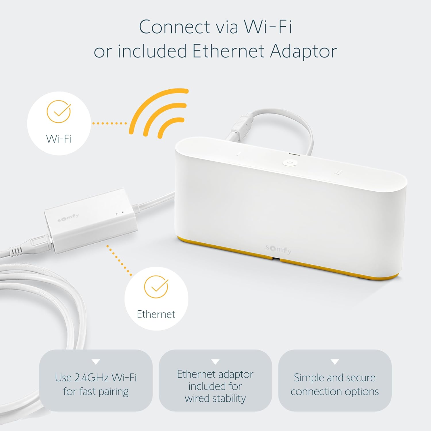 Somfy TaHoma Switch Hub for RTS Motors – App & Voice Control – Scenes & Schedules – Includes Ethernet Adapter – Compatible with Somfy Motorized Shades, Blinds, Curtains, Awnings #1871038 6 71hd7Dah2CL. AC SL1500