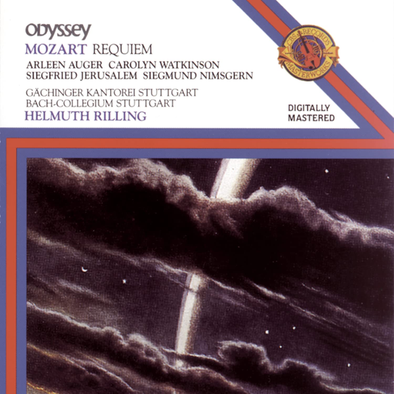 Requiem [Audio CD] Mozart; Rilling and Bach-Collegium Stuttgart