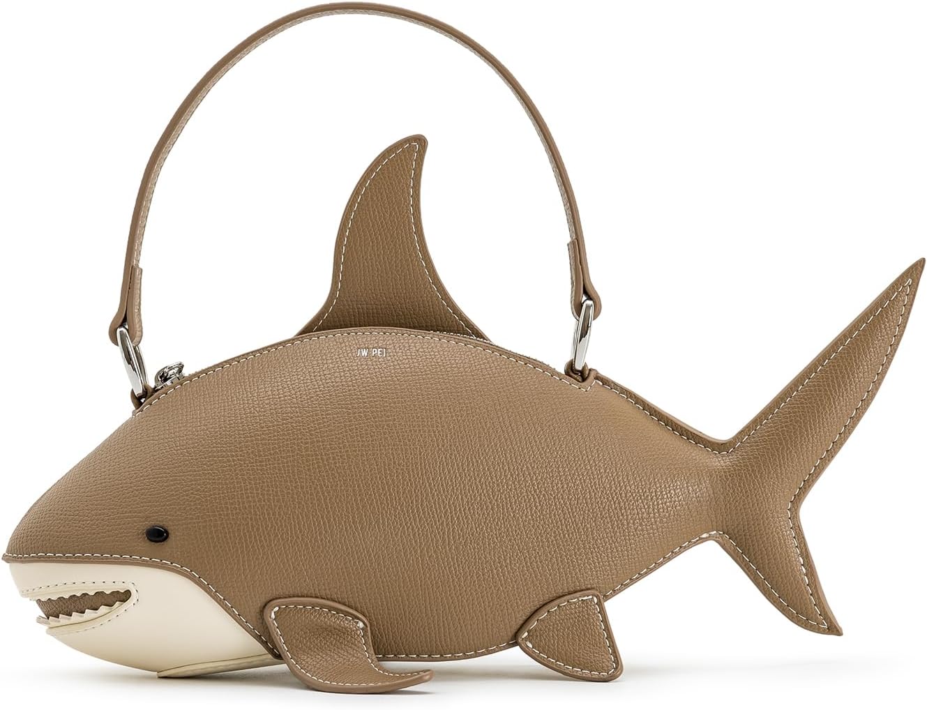 JW PEI Women's Nerys Faux Suede Shark Look Top Handle Bag - Image 3