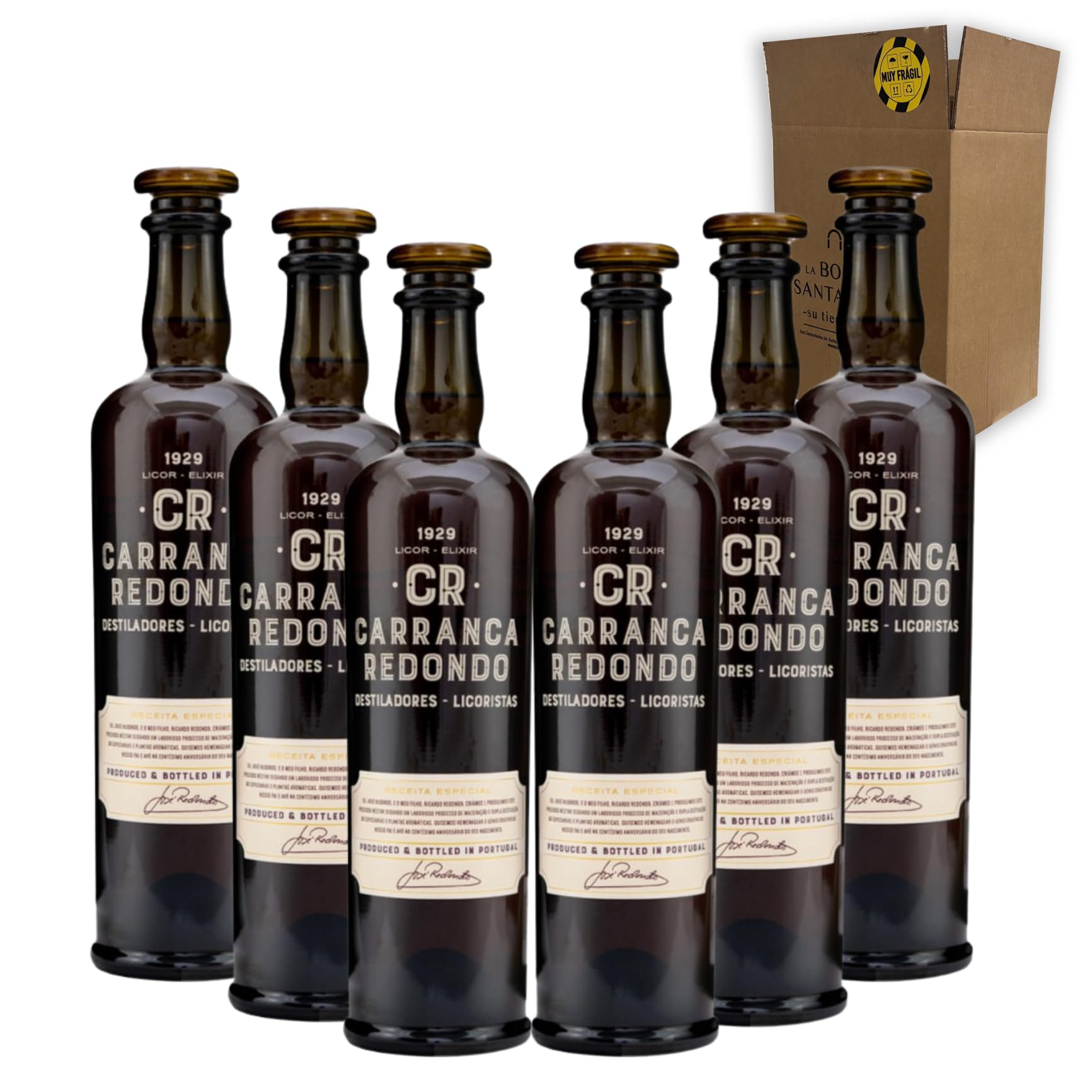 Carranca Redondo - Celebra los momentos especiales con el licor perfecto Pack 6-70cl
