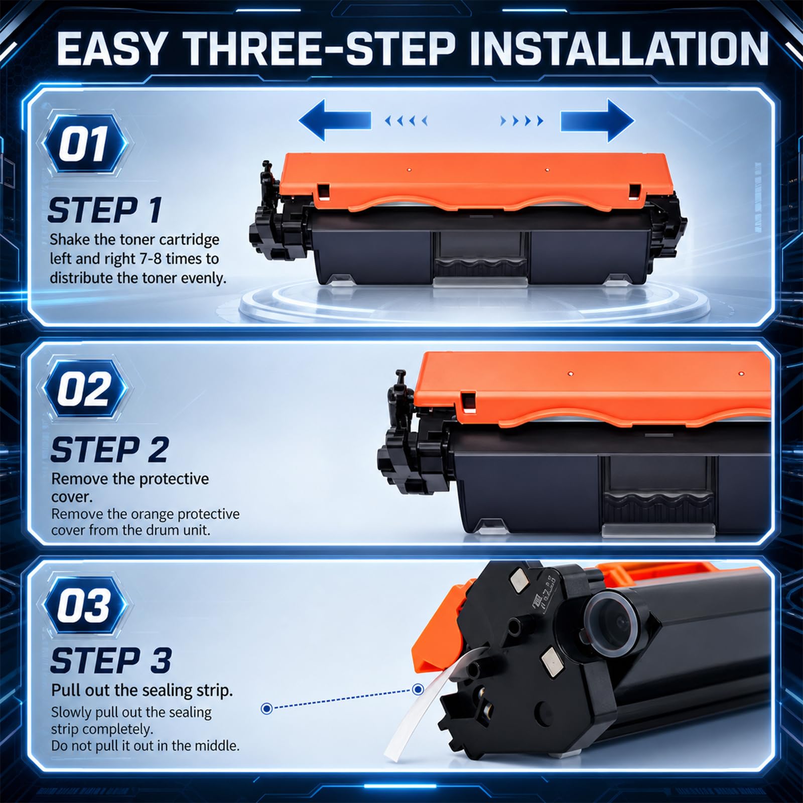 Cartuccia toner M129-M134 compatibile con HP M129 M134 3.000 pagine per stampanti LaserJet Pro MFP M129-M132 Ultra M133-M134 Pro M132a M132fw M132nw M132fn