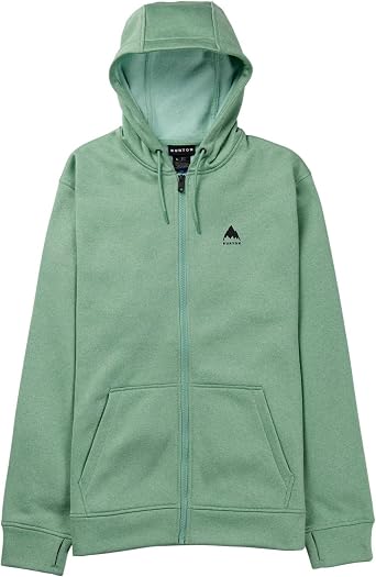 Burton Mens Oak Full-Zip Hoodie Sweatshirt