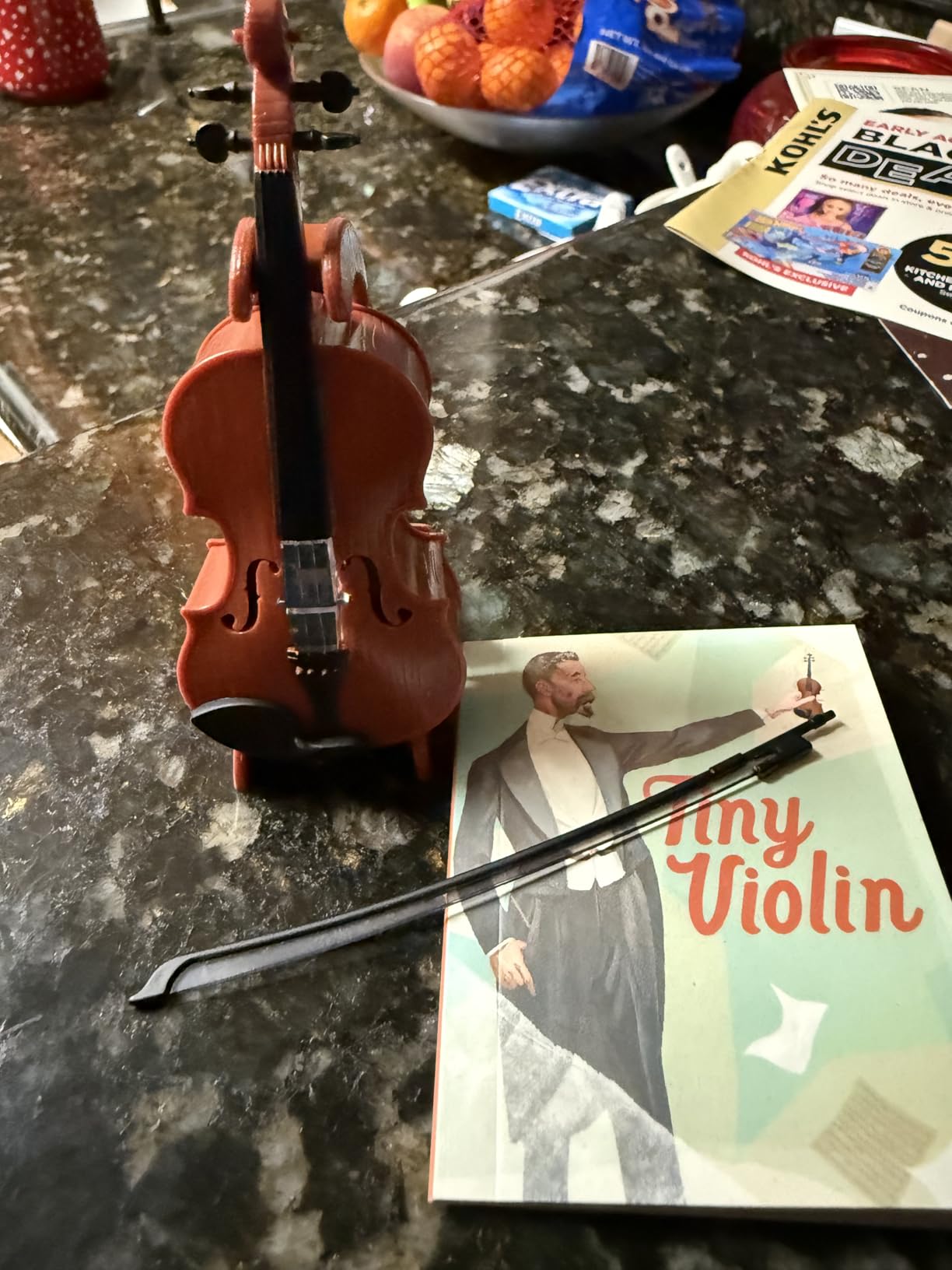 Tiny Violin to use in the office