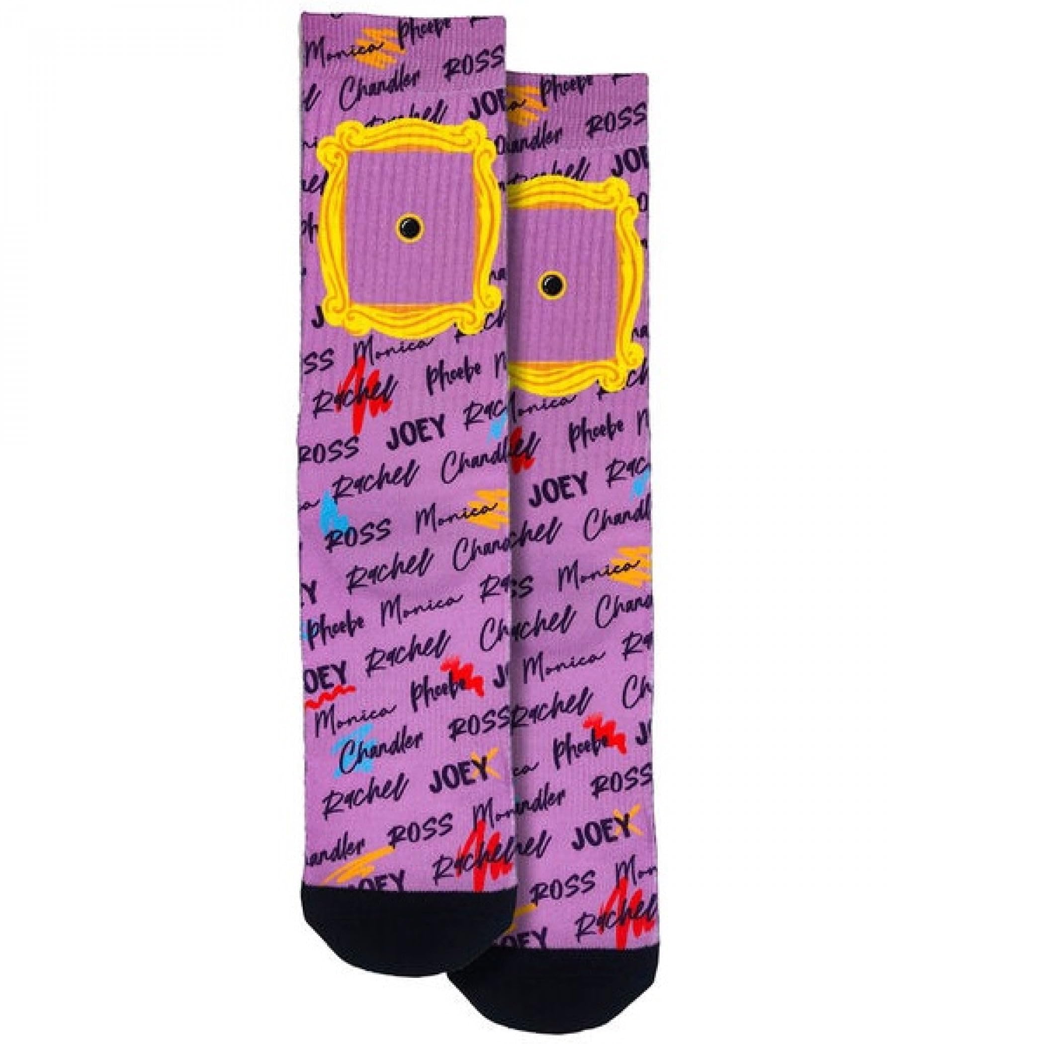 Spoontiques Calcetines divertidos de tripulación, talla única para la mayoría de amigos.