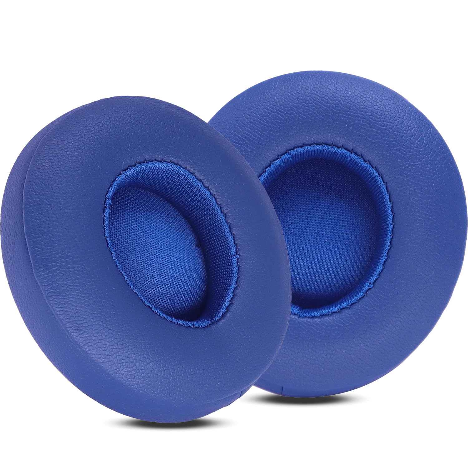 ARIONEI Protein Leather Replacement Ear Cups for Beats Solo 2 & Solo 3 Wireless On-Ear Headphones,Ear Cushions Pads with Noise Isolation Memory Foam (Aqua Blue)