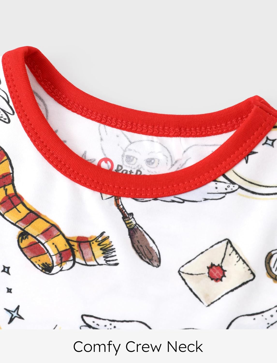 Harry Potter Pajamas with Bamboo Viscose Gryffindor Hogwarts Boys/Girls Snug Fit Shirt and Pant from Toddler to Big Kid - Image 2