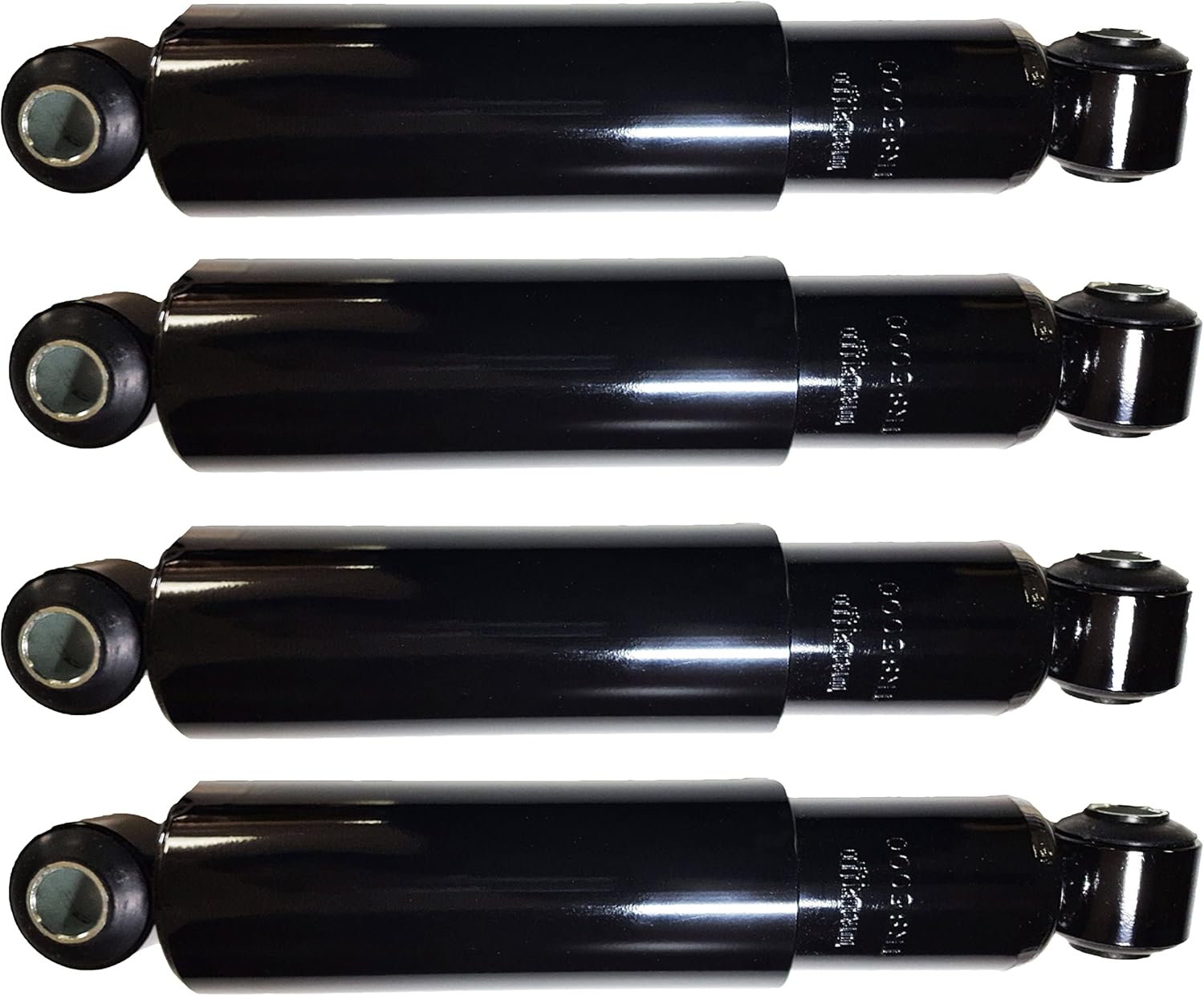 4 PCS TORQUE Heavy Duty Shock Absorber for HENDRICKSON Intraax, Vantraax, CUSH, RIDEWELL, TRAILMOBILE, UTILITY Suspension Systems Replacement For Gabriel 85000, Monroe 65416 (4 x TR85000)