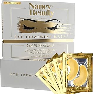 Parches para debajo de los ojos, máscara de o...