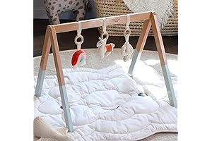 Foldable Wooden Play Gym: A Symphony of Early Learning