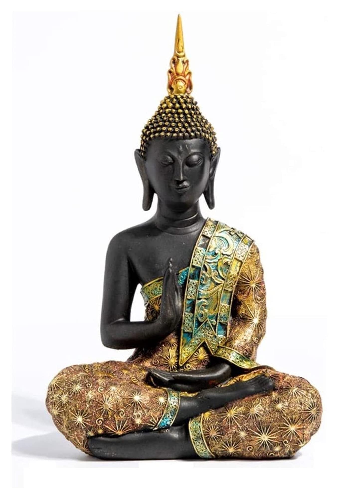 タイ　水牛皮　彫刻　工芸品　額入り 木彫 鬼っ子 風神雷神 | 工芸品 木彫り 手彫り 匠 縁起物 置物 天然木