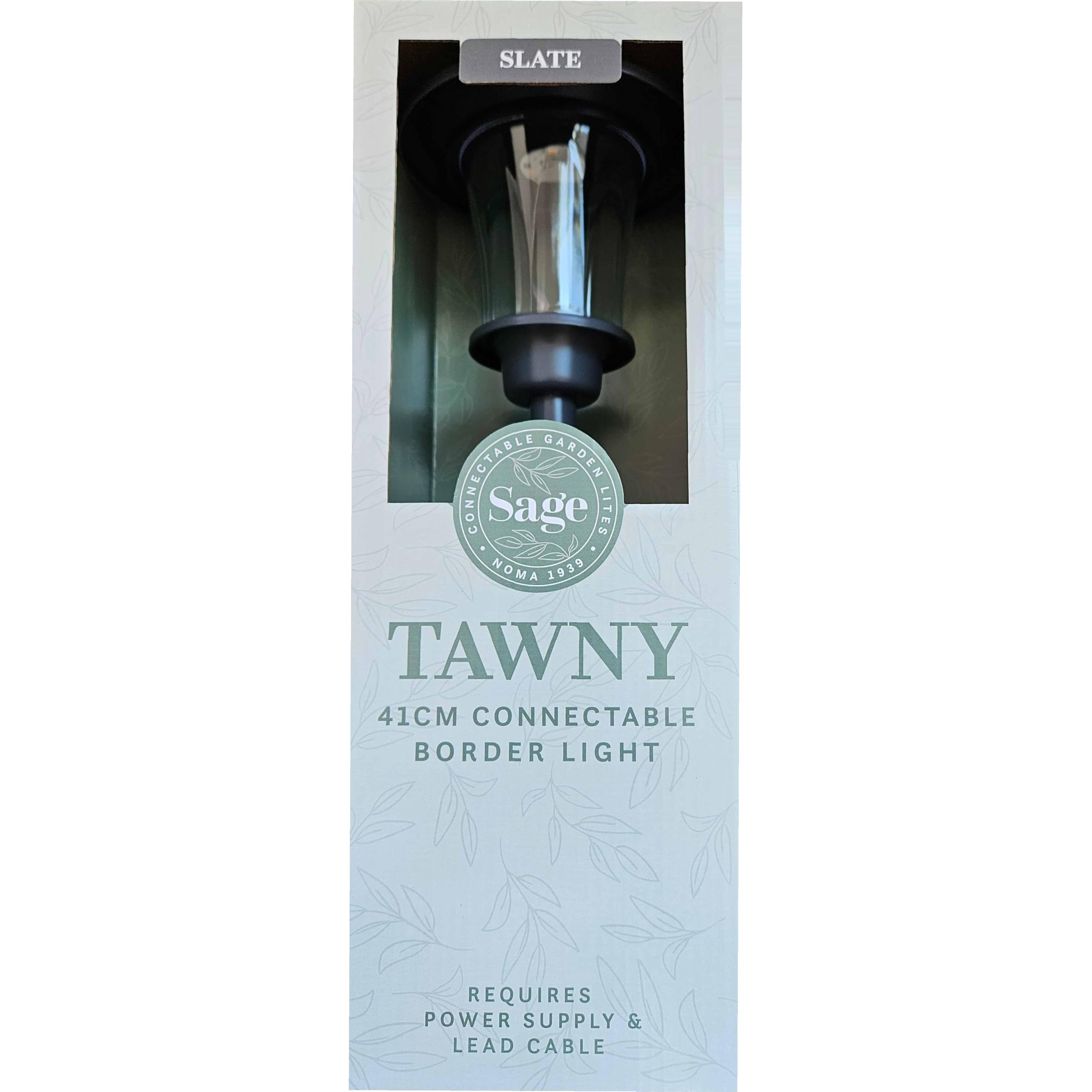 Noma Slate Sage Tawny Add-A-Long Border Light, Low Voltage Connectable Garden Border Lighting (Pack Of 1)