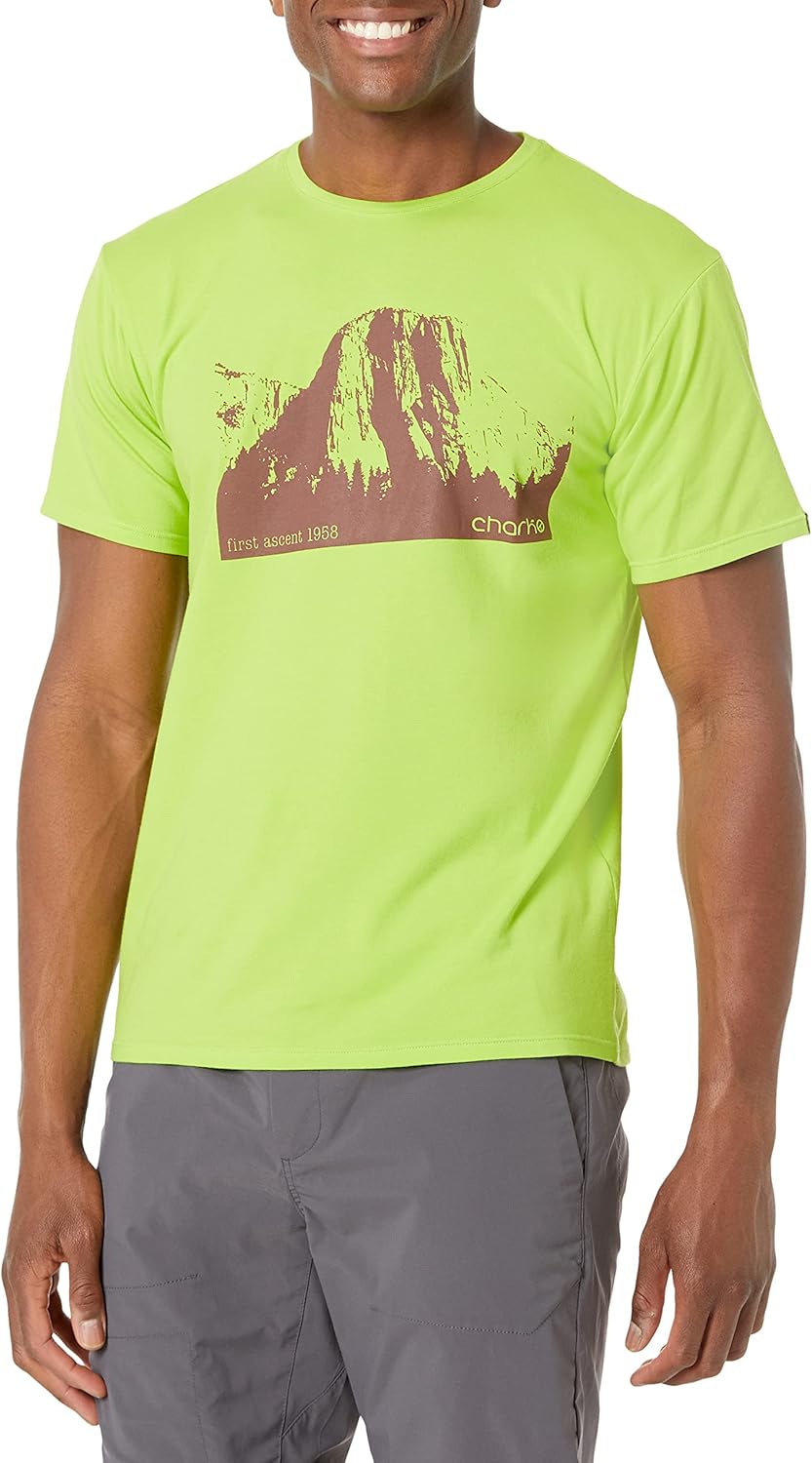 Men's Capitan Yosemite Rock Climbing T-shirt