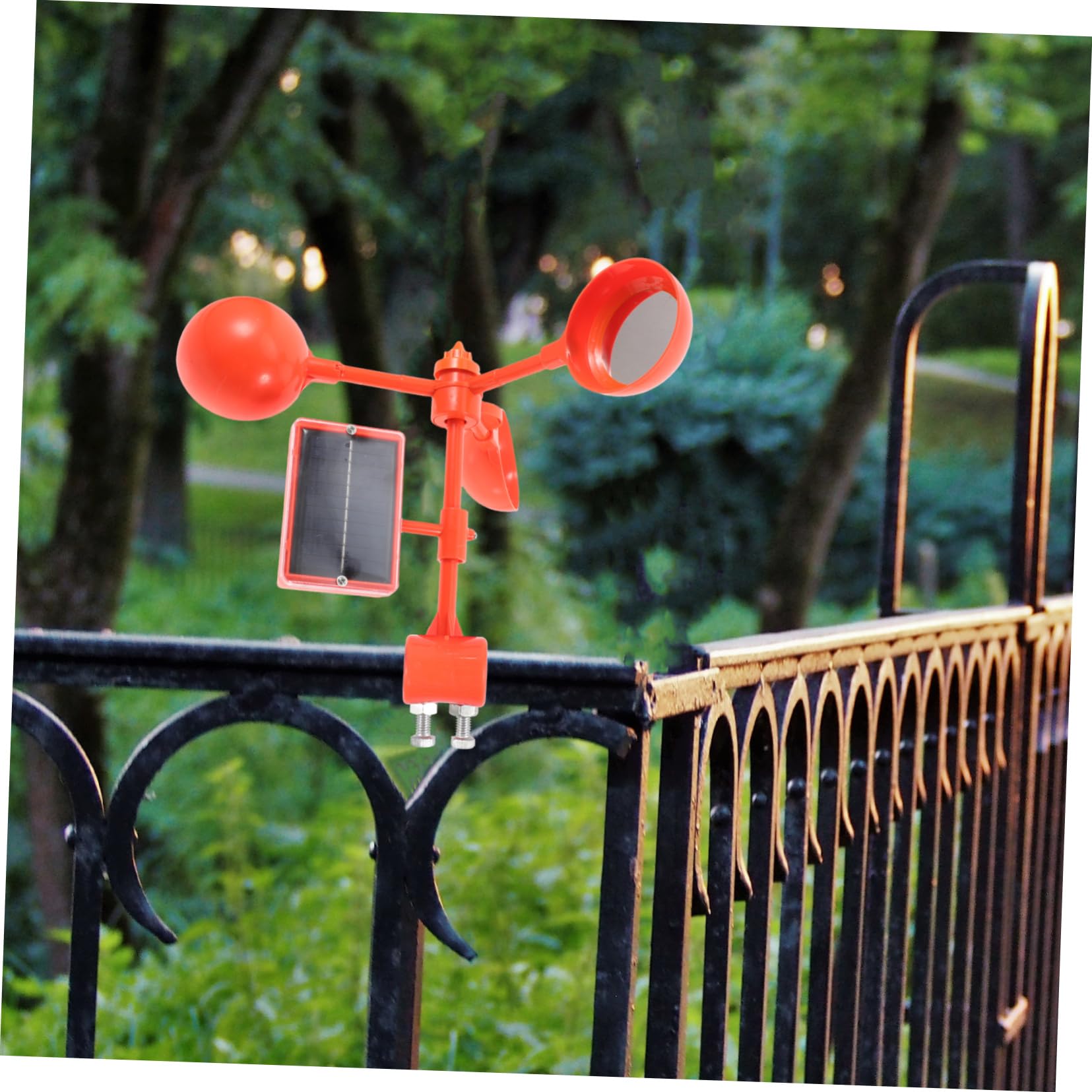 POPETPOP Repelente de Aves Reflectante para Exteriores Dispositivo Disuasorio de Pájaros con Viento para Jardín o Granja