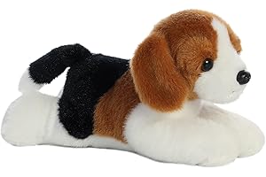 Aurora World Mini Flopsie Homer Stuffed Puppy - 8 Inches of Playful Cuteness