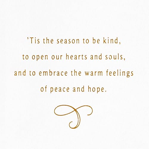 Miniatura 3 de Hallmark Elegante tarjeta de Navidad (Peace & Hope)