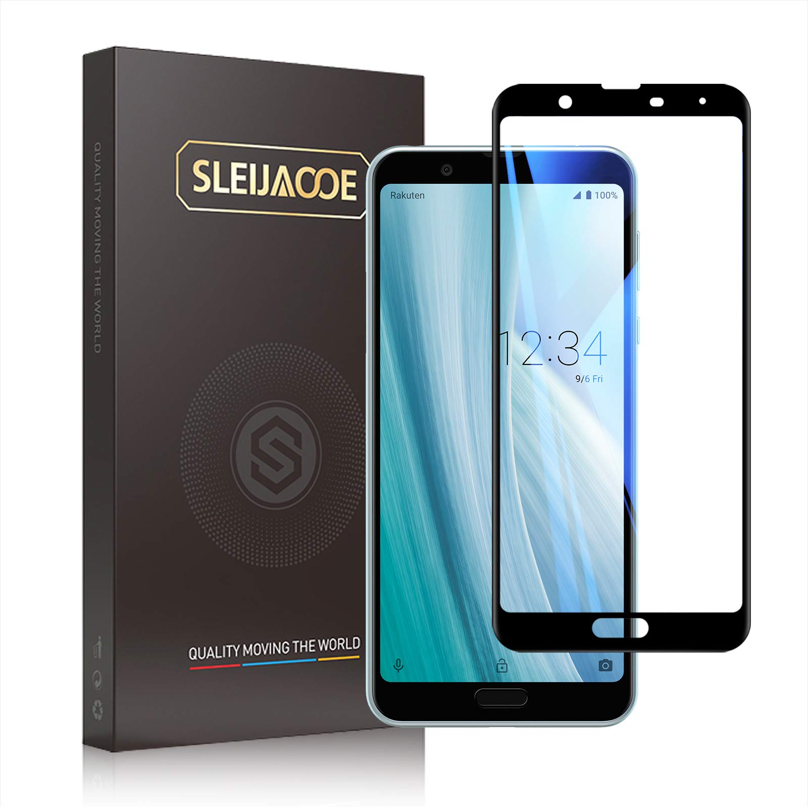 AQUOS - AQUOS sense3 lite ＋新品ブルーライトカットガラスフィルム AQUOS sense3 フィルム ブルーライトカット 3D 全面保護 強化