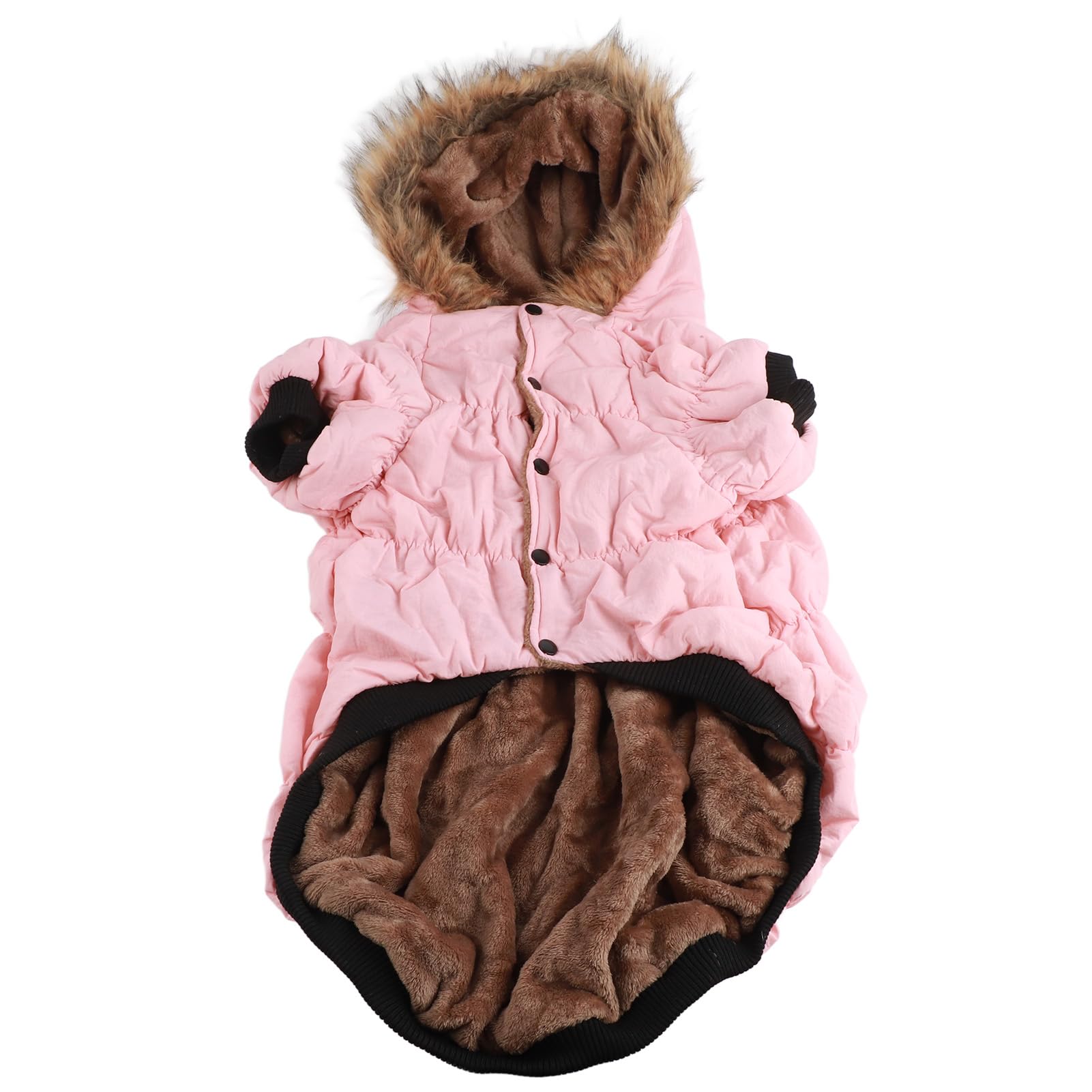 Doudoune pour chien à capuche pour les promenades d'hiver de votre grand compagnon