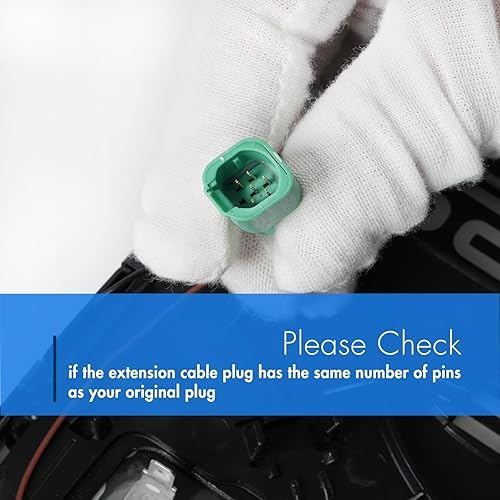 Miniatura 4 de SNEMEEY Passenger Side Mirror Replacement for 2011-2017 Tundra Tow Mirrors, 2011-2016 Toyota Sequoia, Right Side Door Mirror Glass Power Heated with