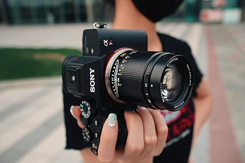Miniatura 9 de TTArtisan Lente de cámara sin espejo de enfoque manual F1.4 de 1.969 in para cámaras E-Mount como A7 A7ll A7lll A7R A7RlV A7S A7SII A7SII A7SIII A9