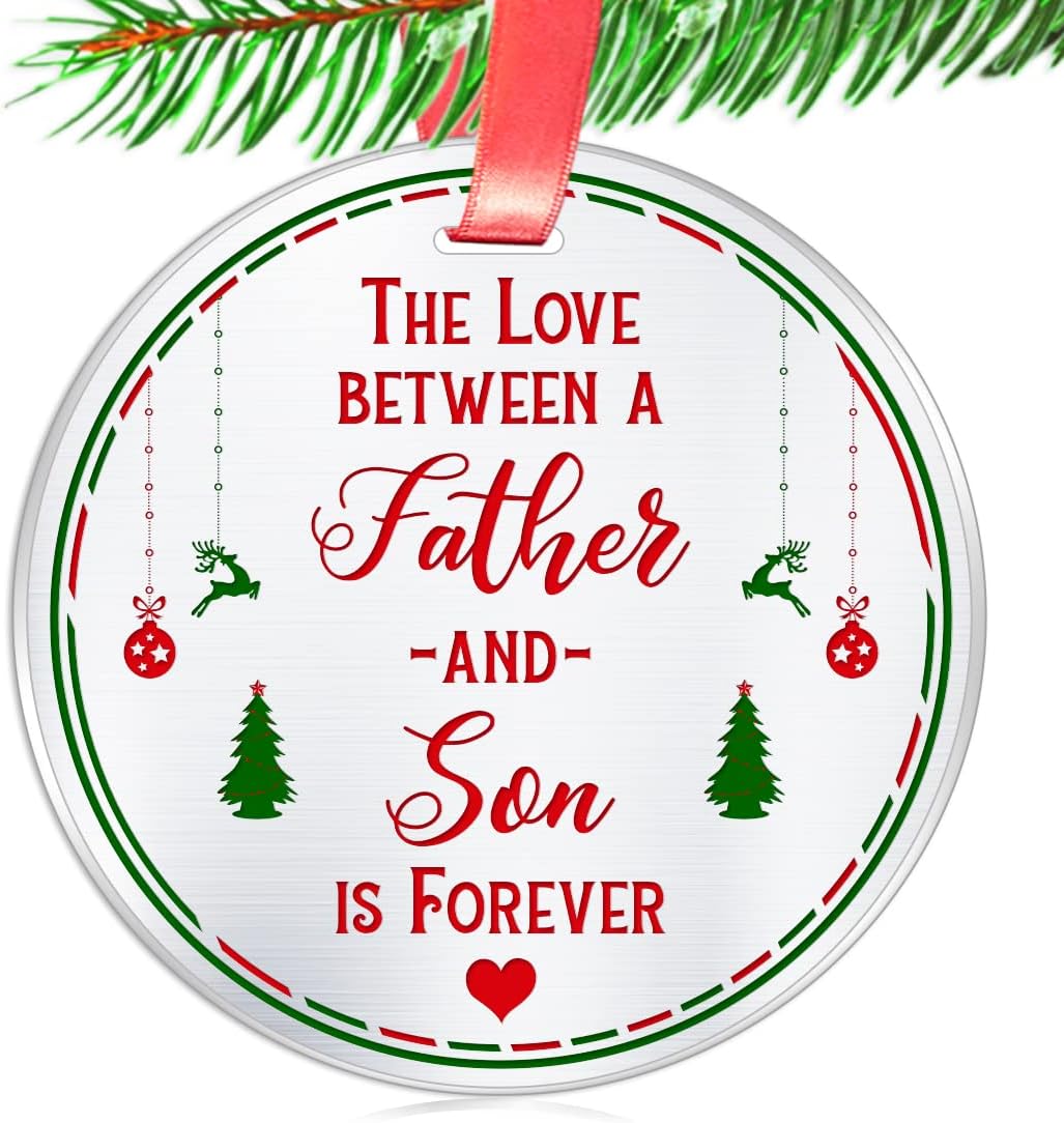 Elegant Chef Inspirational Christmas Ornament- Always Remember You Are