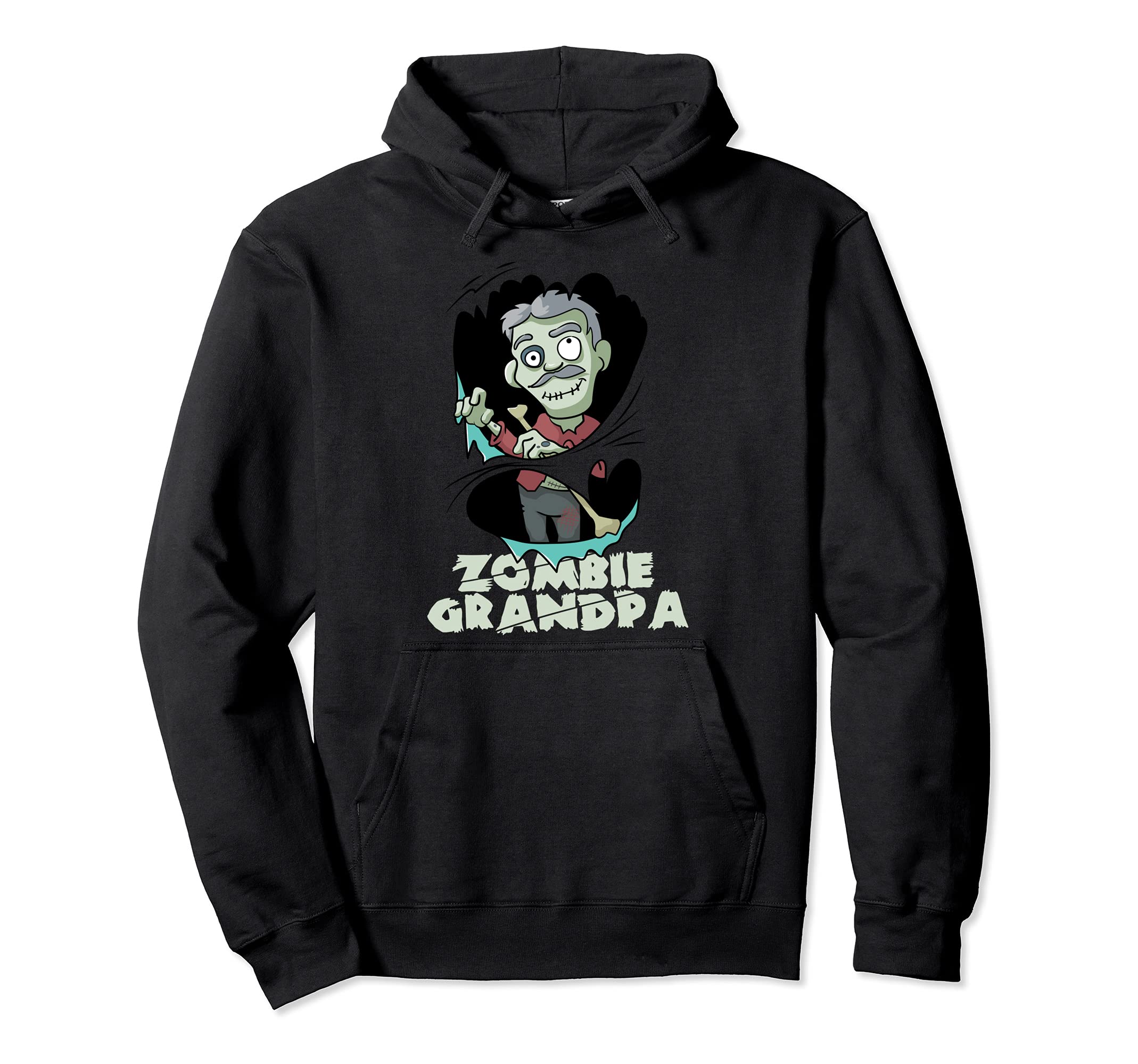 Zombie Grandpa Family Halloween Costume Tee Pullover Hoodie