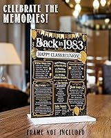 Vista 536 de Lone Star Art 66ª Reunión de Graduados (Sesenta y seis) Decoración en Oro - Recordando El Año - Clase de 1959 - Póster Sin Marco de 11x14 - Globos