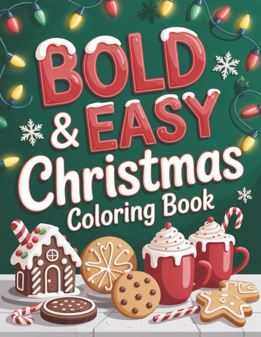Christmas Fun Coloring Book for Kids – Part 6: Cute Santa, Reindeer, Snowman and Christmas Fun Pages for Kids Ages 2–8