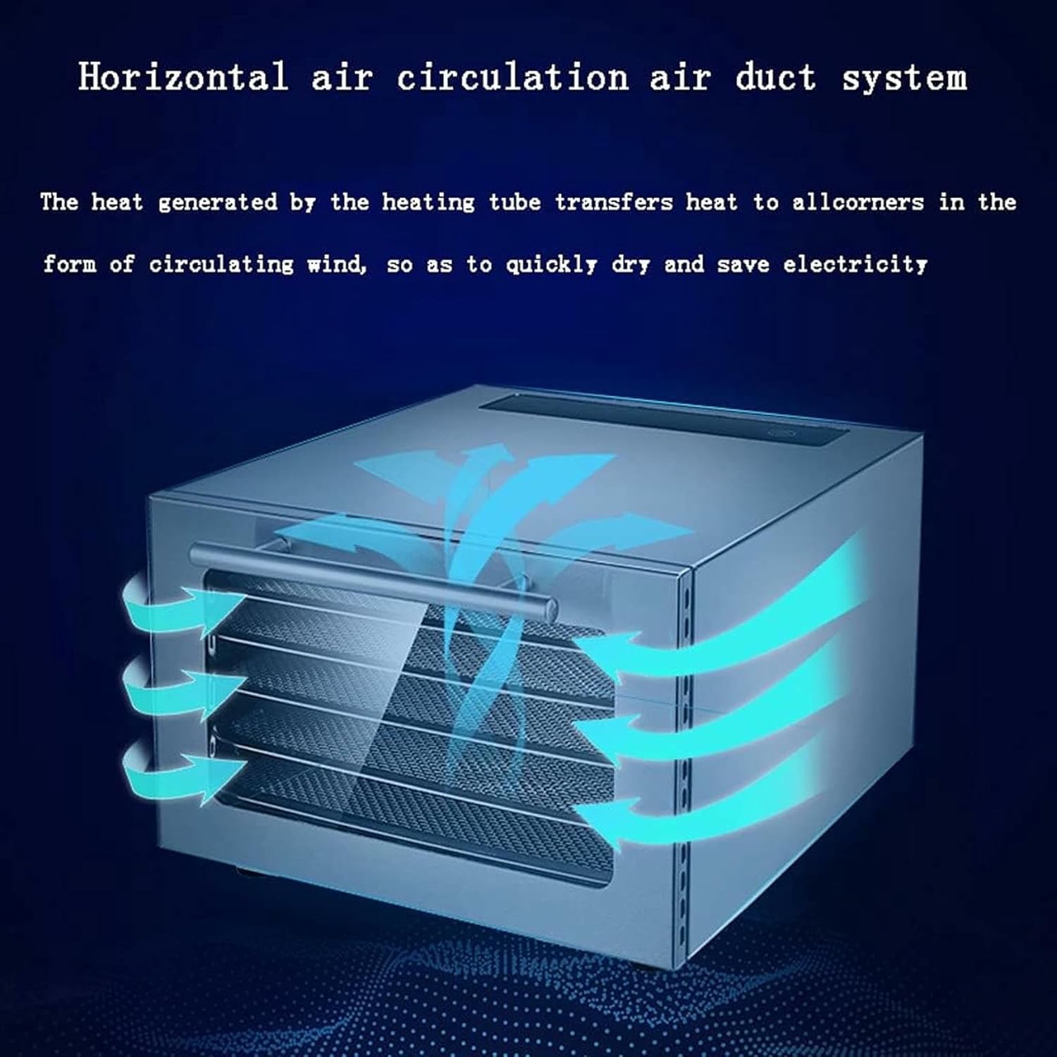 Food Dehydrator Of 5 Trays, Dehydration Dryer Of Pets For Pets, Fruits, Vegetables, Herbs, Meat, Stainless Steel Drying Machine