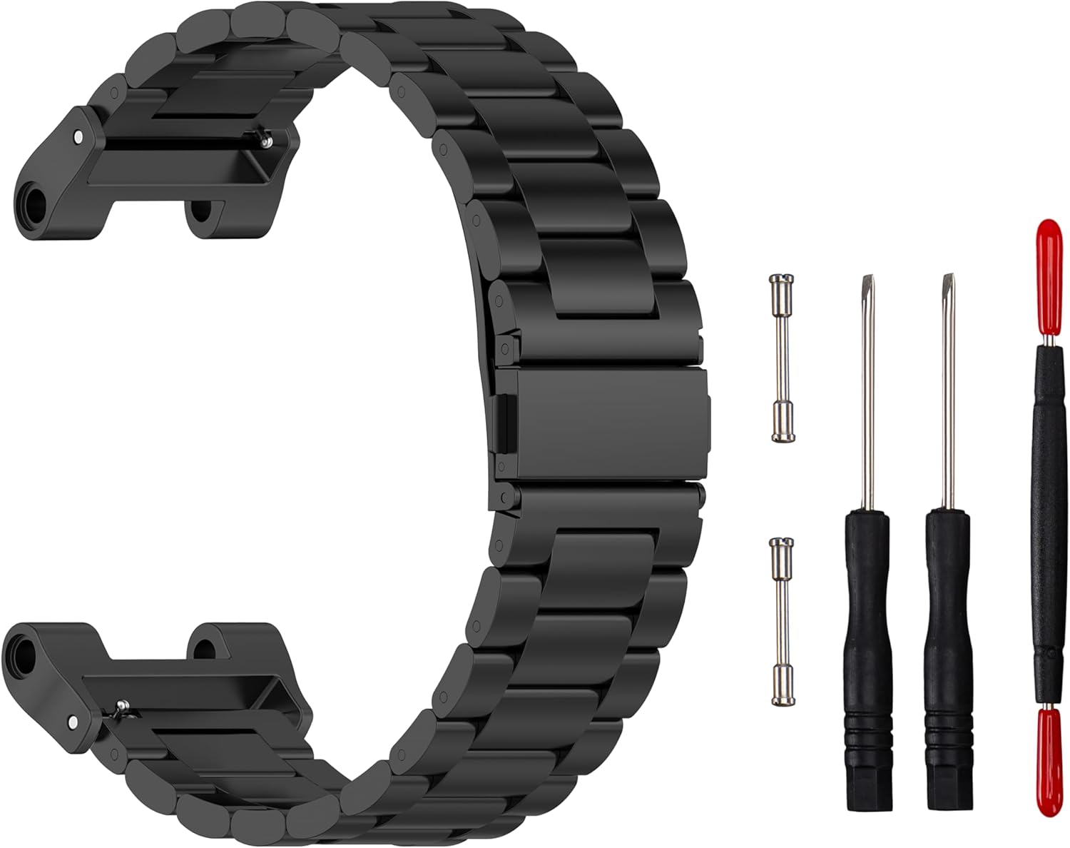 Stainless Steel Watch Band Strap Compatible with Casio SGW-100/200, Metal Strap for GW-3000B/3500B (20mm Width)