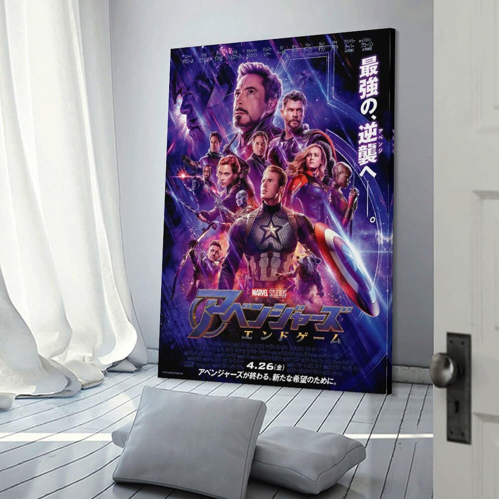 アベンジャーズ4作品　ポスターフレームセット アベンジャーズ4作品 ポスターフレームセット