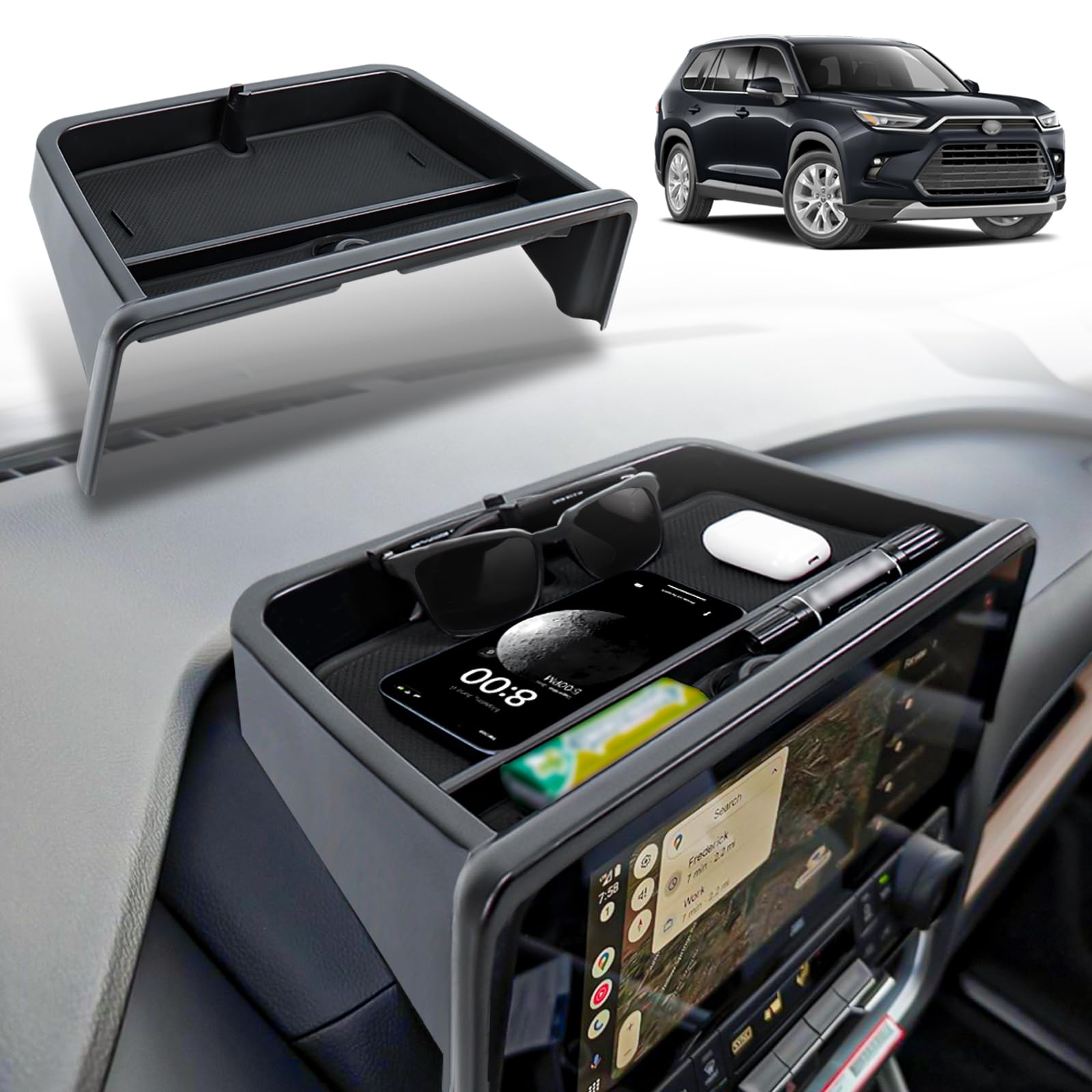 Amazon.com: Neepiar Center Console Dash Storage Organizer Compatible ...