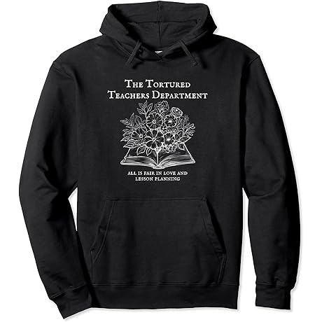 Tortured Poets Department Funny Teachers All is Fair Pullover Hoodie