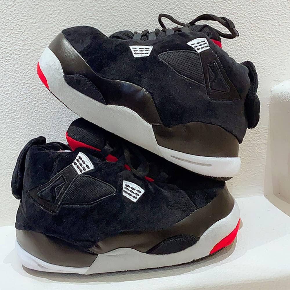 MOLERFO Sneaker Slippers Non Slip Sole Indoor House Plush Slippers Unisex Indoor Floor Cotton Shoes - Image 3