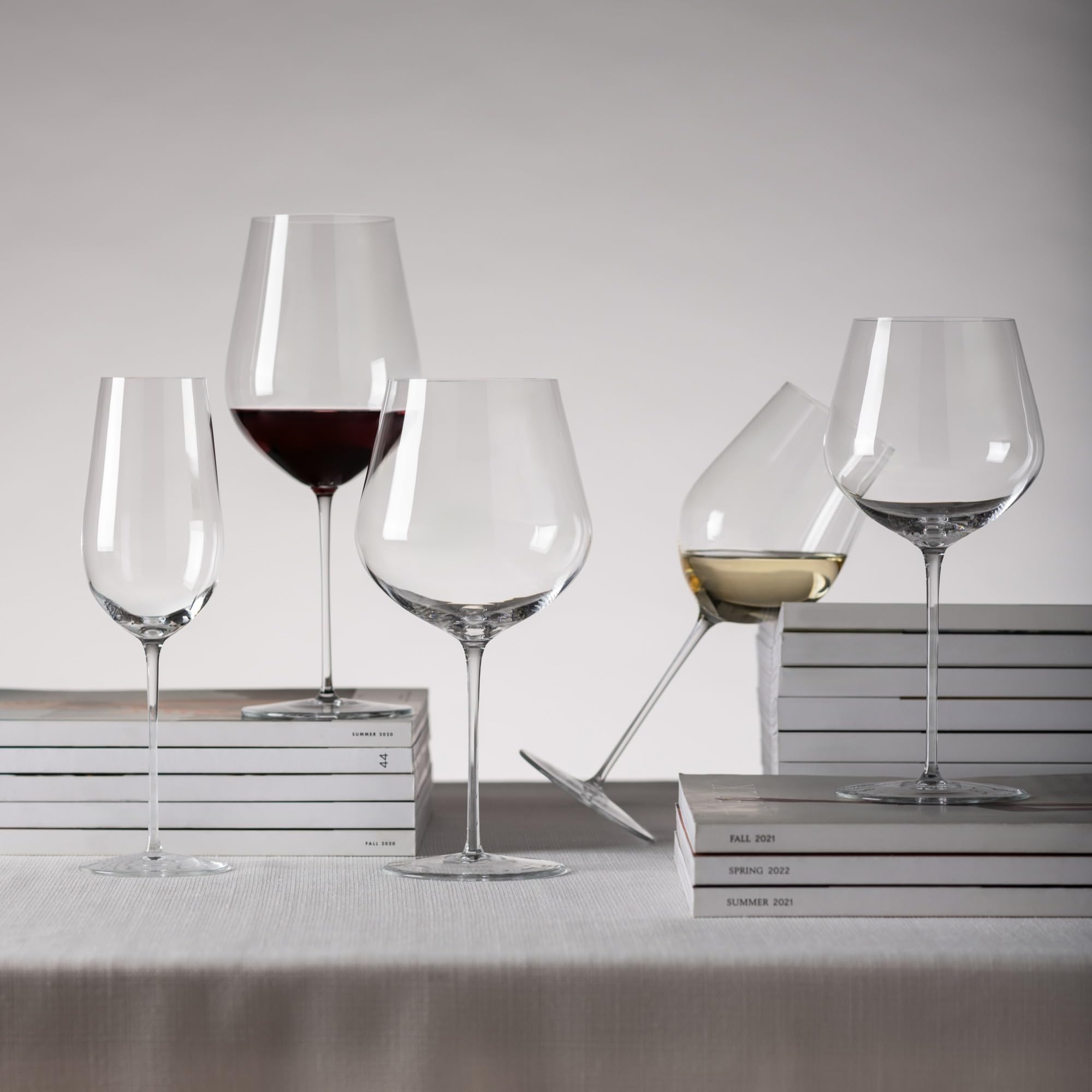 Zwiesel Glas Rotweinglas Vuelo – wie handgefertigt: Eleganz und Präzision aus Tritan®-Kristallglas, filigran, besonders leicht, langlebig, pflegeleicht & spülmaschinenfest (Art.-Nr. 124189)