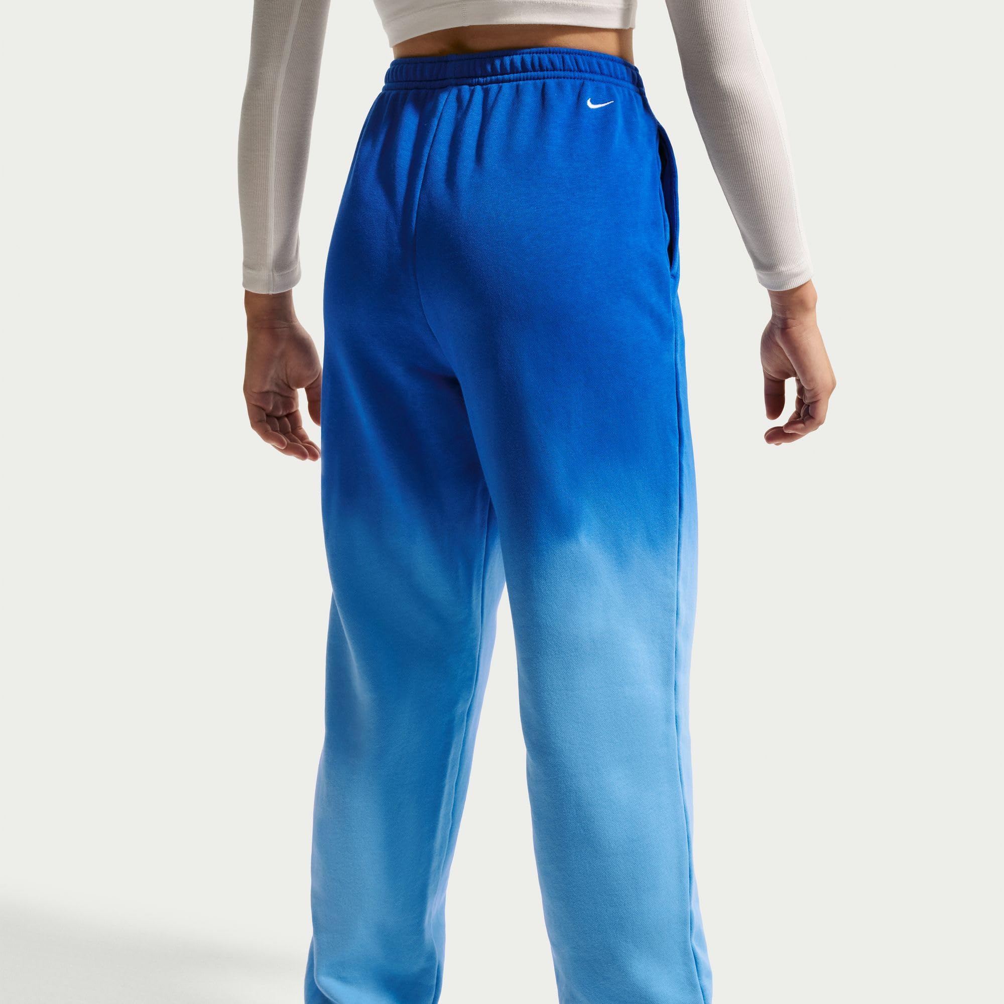 NIKE Nike Sportswear Studio Fleece Lockere Hose Für Ältere Mädchen - Spodnie Dziewczynki
