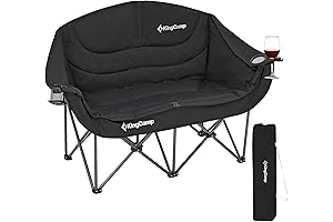 KingCamp Big Person Beach Chair King Size Loveseat