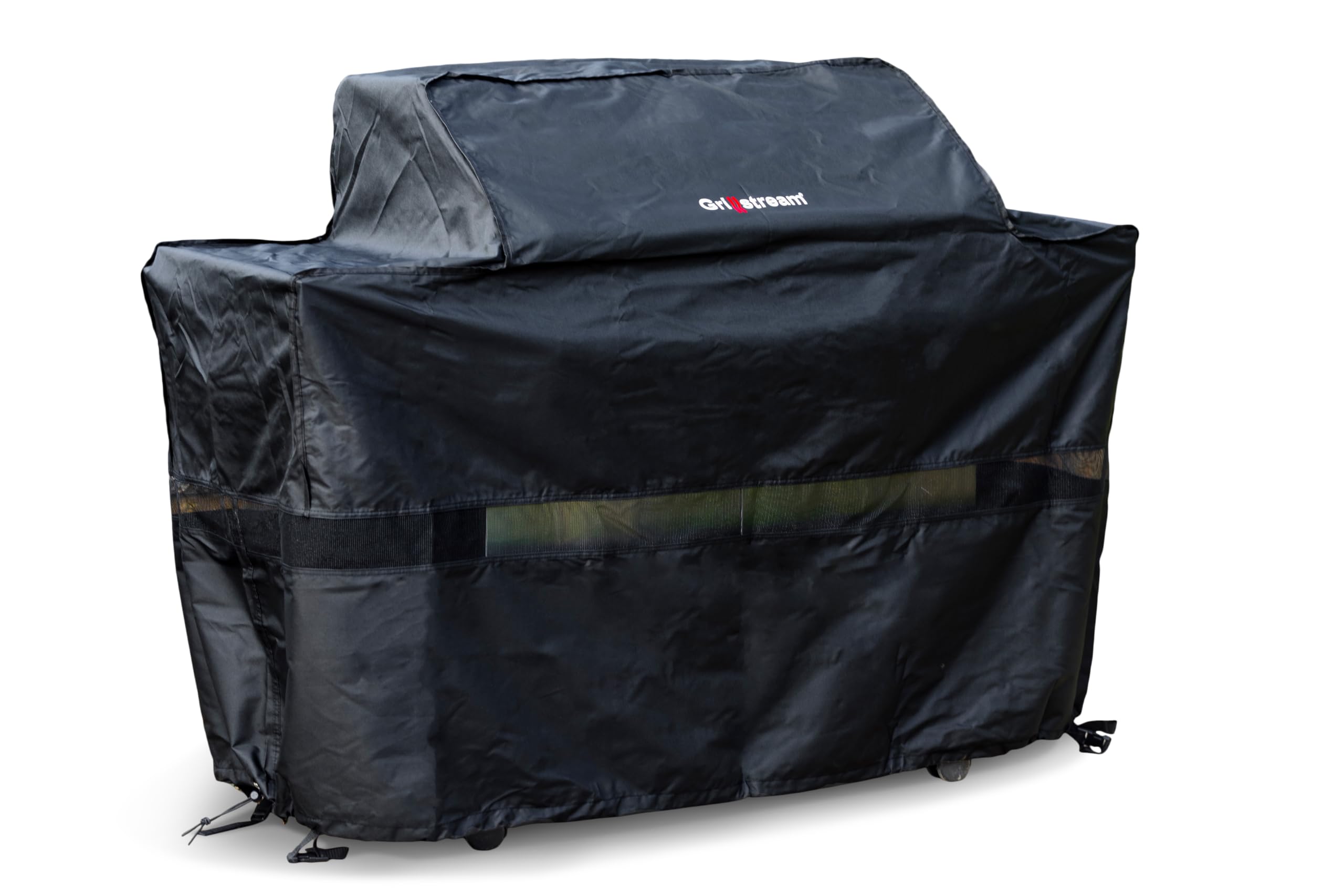 Grillstream BBQ Cover, Deluxe Cover for 5 Burner Legacy Barbecue, Black (Pack of 1)