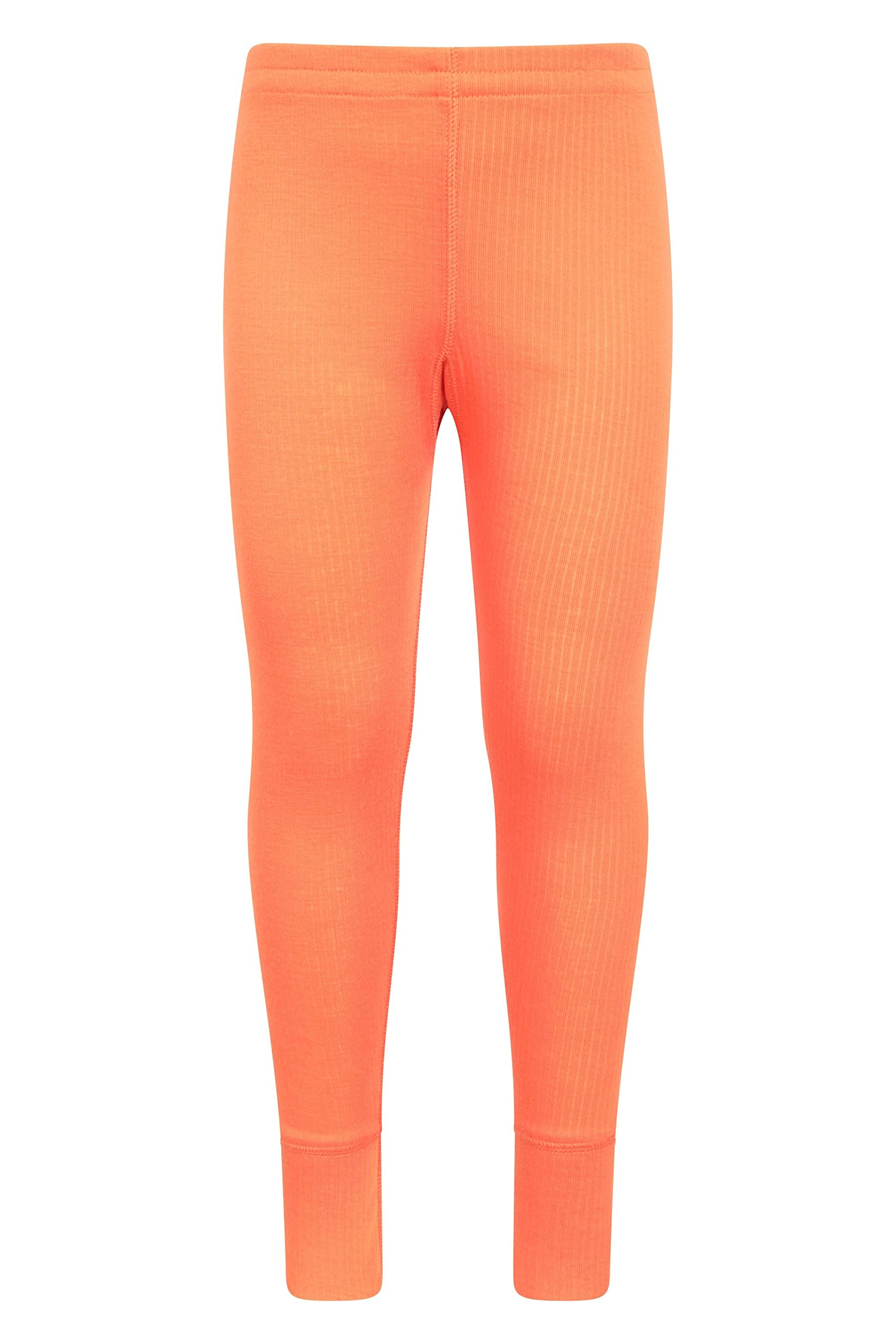 Mountain Warehouse Talus Kids Base Layer Thermal Pants - Moisture Wicking, Lightweight & Quick Drying Leggings, Boys & Girls - Spring Summer, Outdoors, Travelling Orange Teen Size 13 Years