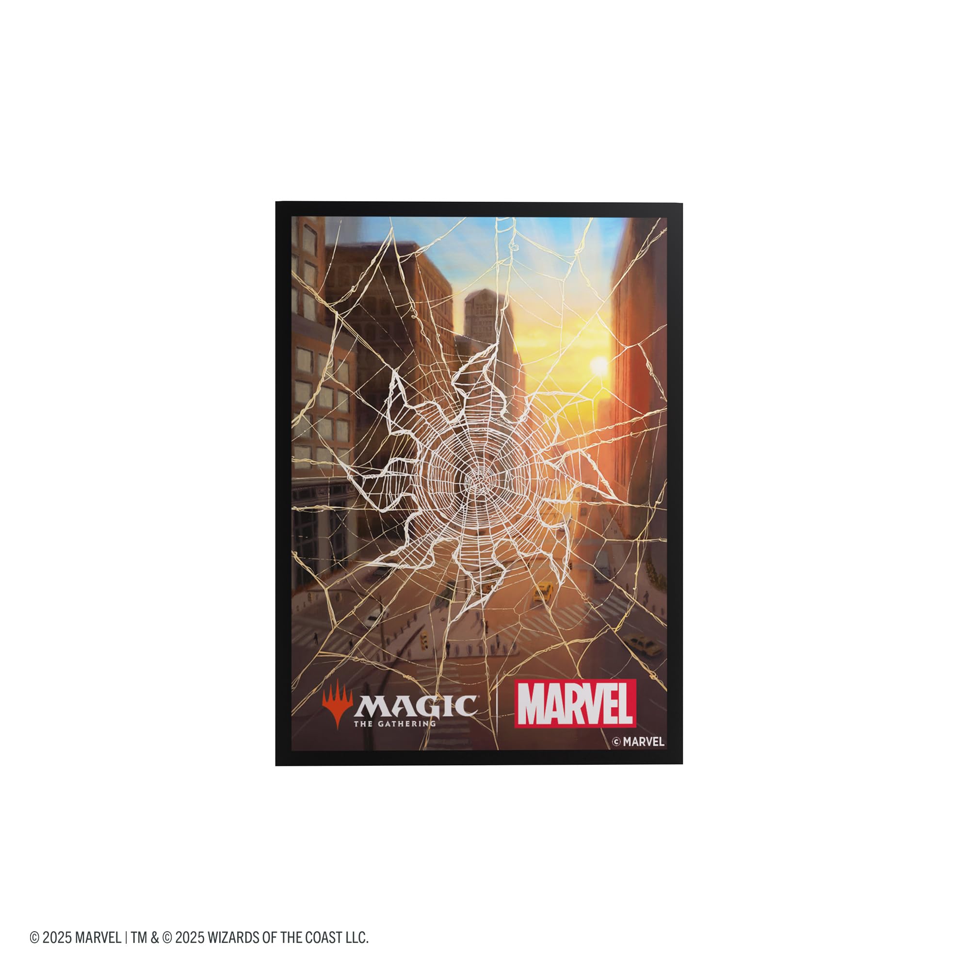 Amazon.com: Gamegenic Magic: The Gathering Marvel's Spider-Man Premium Art  Sleeves - Spider-Man Plains