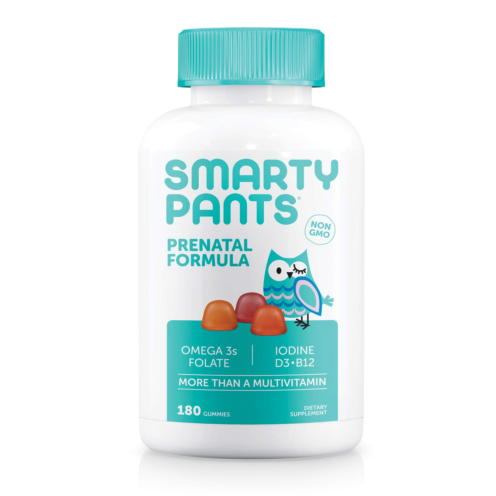 SmartyPants Prenatal Formula Daily Gummy Multivitamin Vitamin C, D3