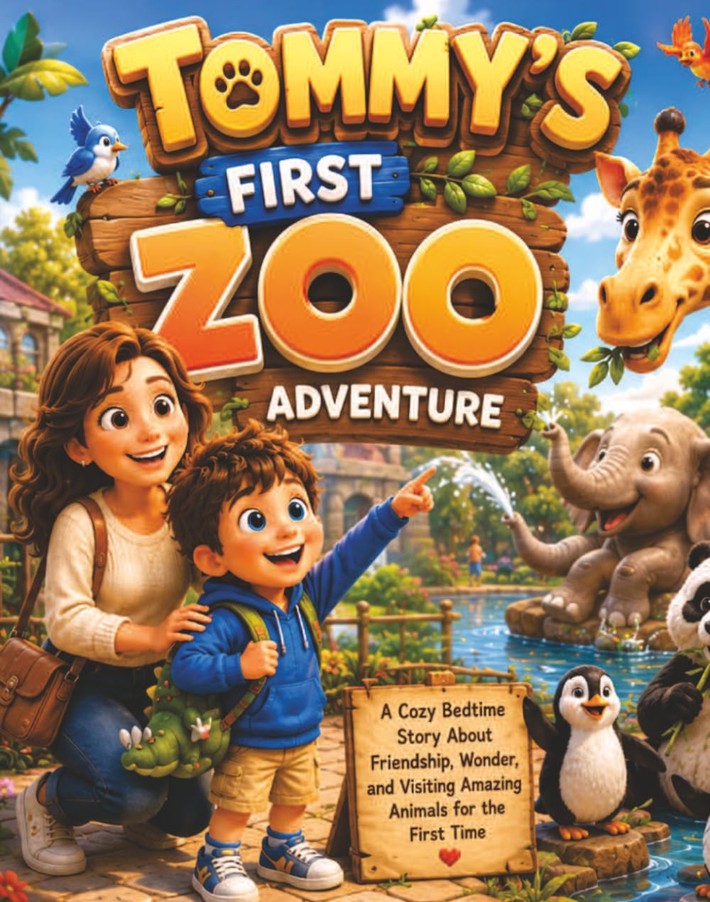 Tommy’s First Zoo Adventure: A Cozy Bedtime Story About Friendship, Wonder, and Visiting Amazing Animals for the First Time