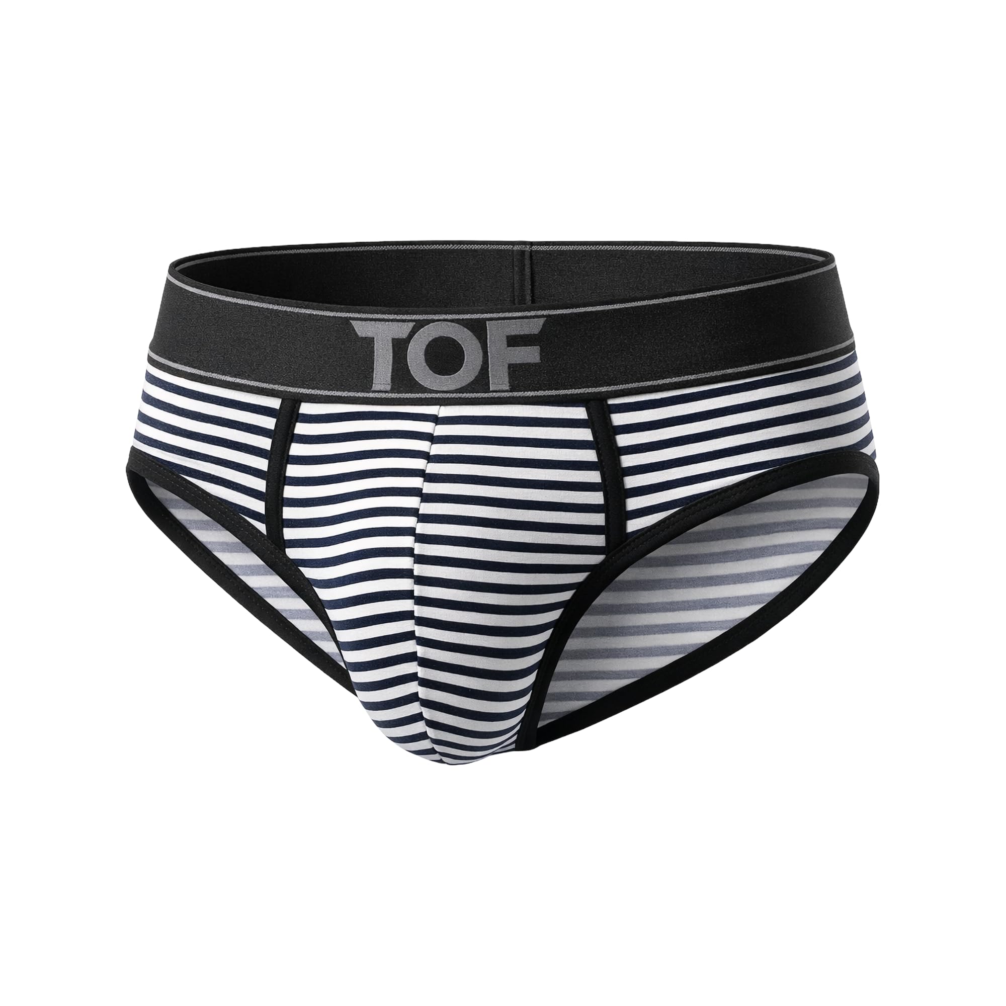 TOF Paris - Men's Briefs Underwear - Sailor Brief Black - 1x Size XXL