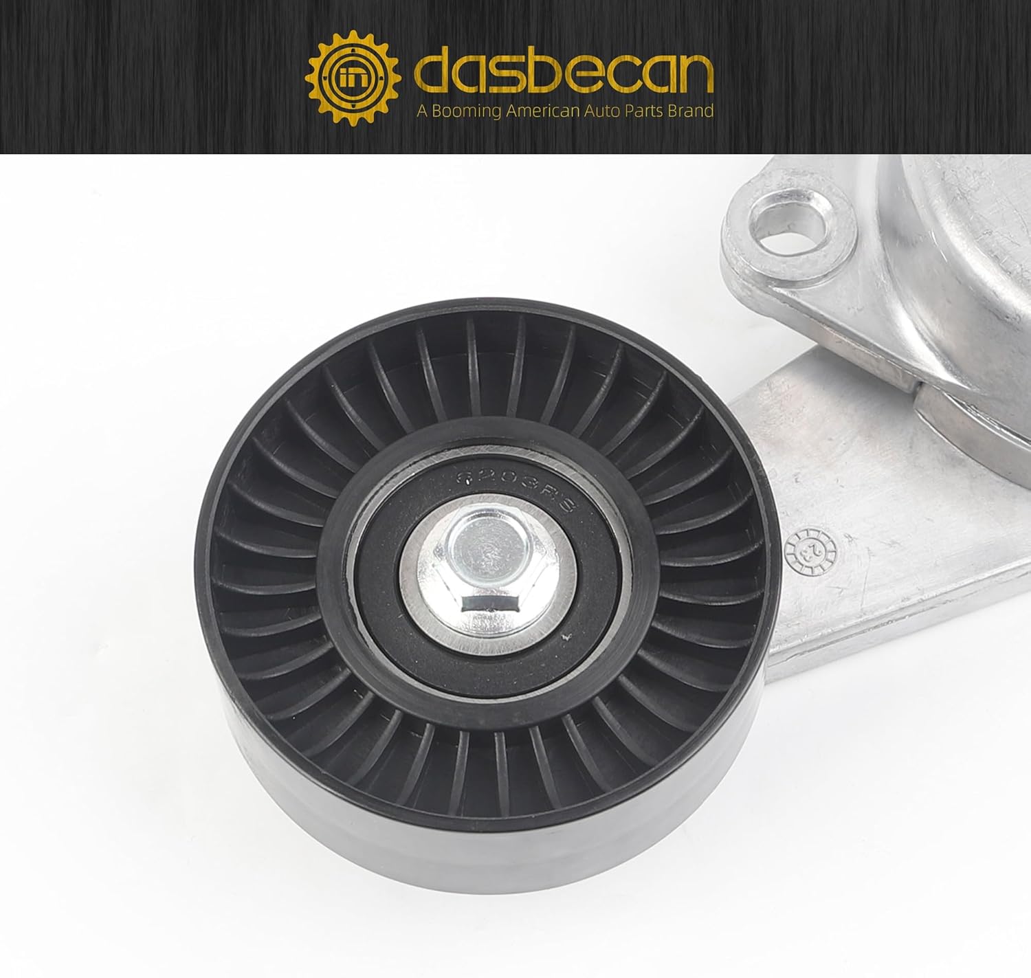 Dasbecan Drive Belt Tensioner Idler Pulley Serpentine Kit Compatible with Ford F150 2005-2006/2009-2010, F250 2009-2010, Explorer 06-10, Expedition 09-14 5.4L 4.6L, Replaces# 90K-38274A