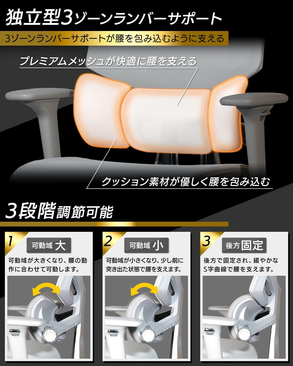 EastForce LUMBIRT3.0 ランバート3.0 オフィスチェア デスクチェア