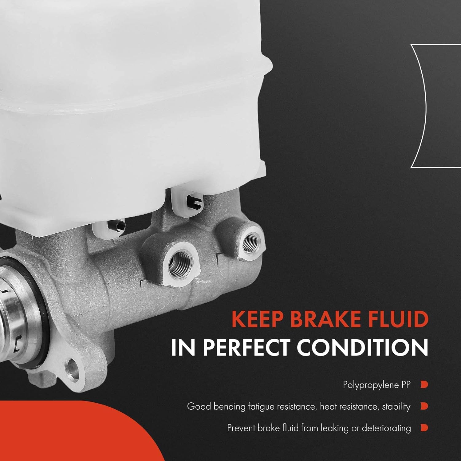 A-Premium Brake Master Cylinder with Reservoir and Sensor Compatible with Ford Vehicles - F-150 F150 2009 - Replace# 9L3Z2140F